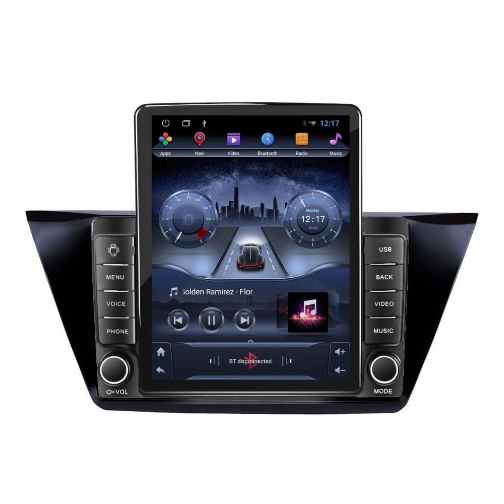 Navigatie dedicata cu Android VW Touran III dupa 2015, 2GB RAM, Radio GPS Dual Zone, Touchscreen IPS 9.7