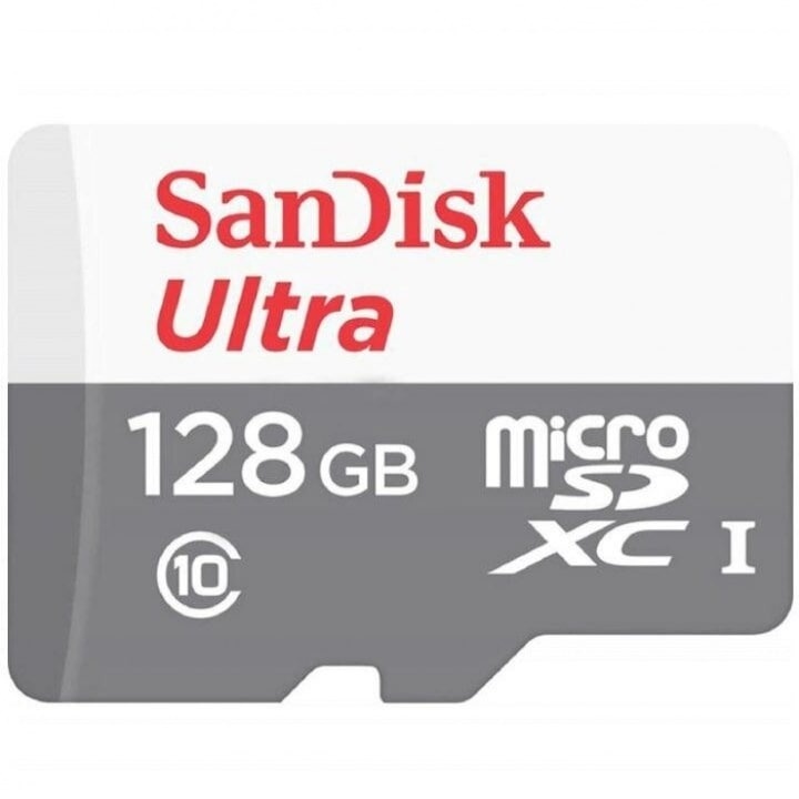 Card memorie SanDisk Ultra microSDXC 128GB, 100MB/s, cu adaptor SD