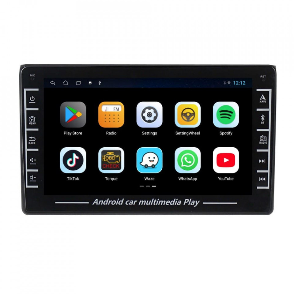 Navigatie dedicata cu Android Audi A4 (B6, B7) 2000 - 2008, 1GB RAM, Radio GPS Dual Zone, Display HD IPS 8