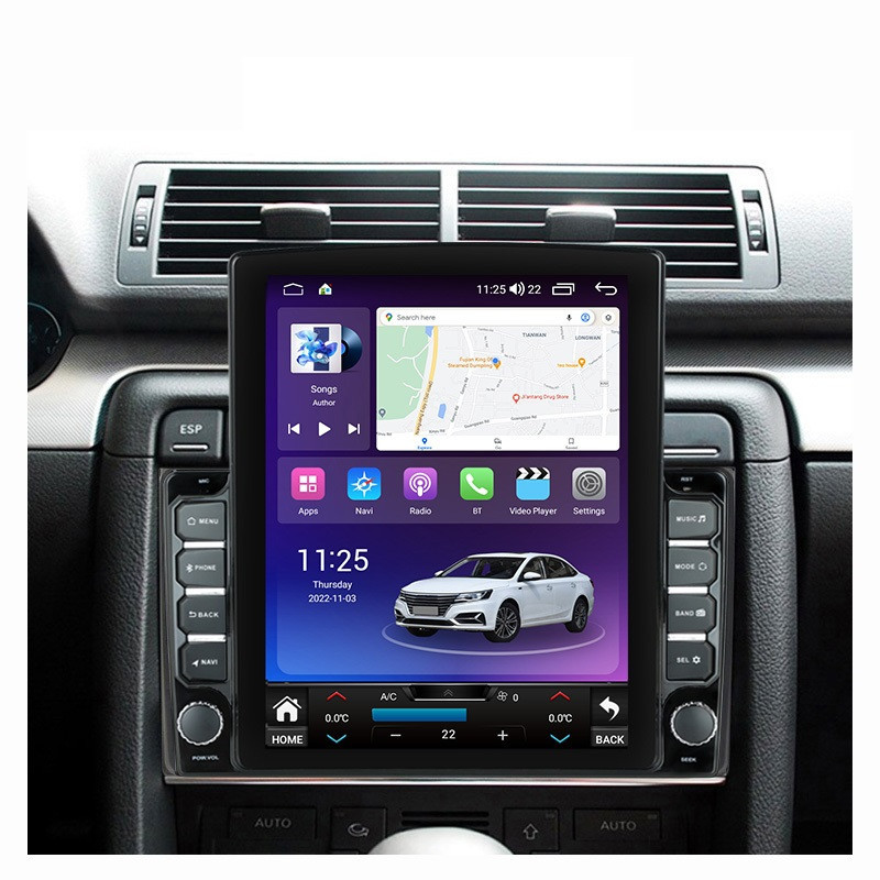 Navigatie dedicata cu Android Audi A4 (B6, B7) 2000 - 2008, 8GB RAM, Radio GPS Dual Zone, Touchscreen IPS 9.7