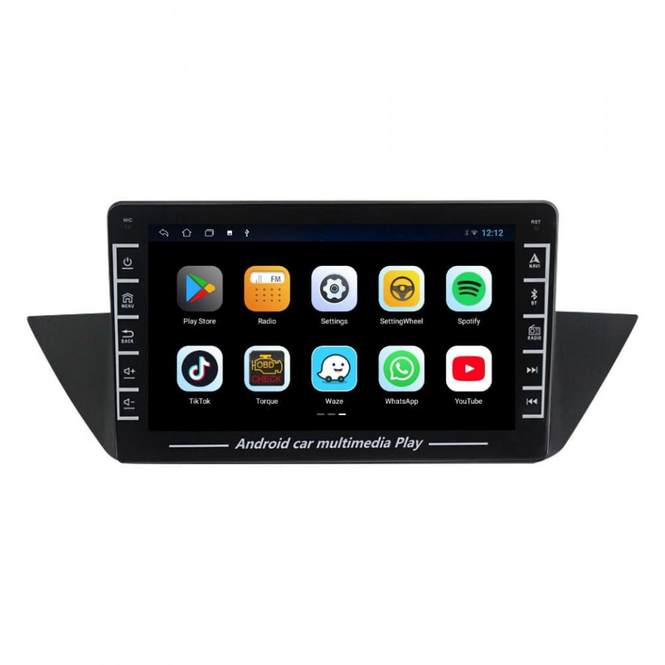 Navigatie dedicata cu Android BMW X1 (E84) 2009 - 2015, 1GB RAM, Radio GPS Dual Zone, Display HD IPS 8