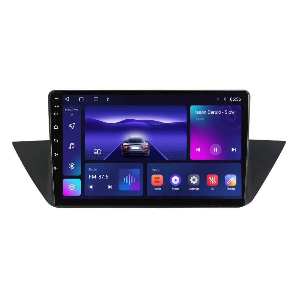Navigatie dedicata cu Android BMW X1 (E84) 2009 - 2015, 4GB RAM, Radio GPS Dual Zone, Display HD IPS 10