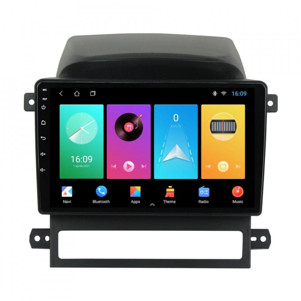 Navigatie dedicata cu Android Chevrolet Captiva 2006 - 2011, 1GB RAM, Radio GPS Dual Zone, Display HD IPS 9