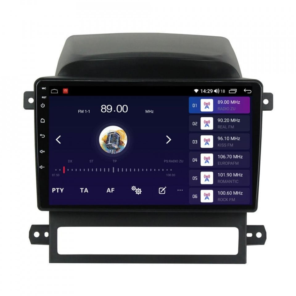 Navigatie dedicata cu Android Chevrolet Captiva 2006 - 2011, 4GB RAM, Radio GPS Dual Zone, Display HD QLED 9