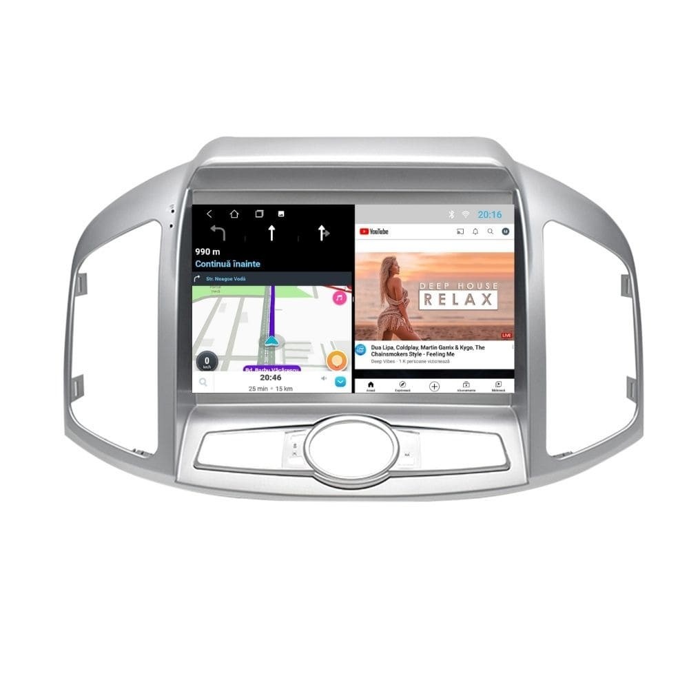 Navigatie dedicata cu Android Chevrolet Captiva 2011 - 2016, 2GB RAM, Radio GPS Dual Zone, Display HD IPS 9" Touchscreen, Internet Wi-Fi, Bluetooth, MirrorLink, USB - Imagine 7