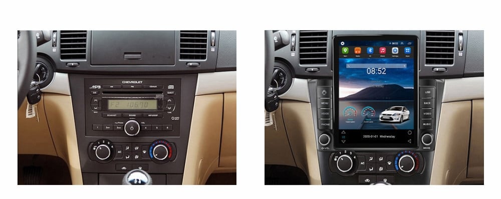 Navigatie dedicata cu Android Chevrolet Epica 2004 - 2012, 2GB RAM, Radio GPS Dual Zone, Touchscreen IPS 9.7