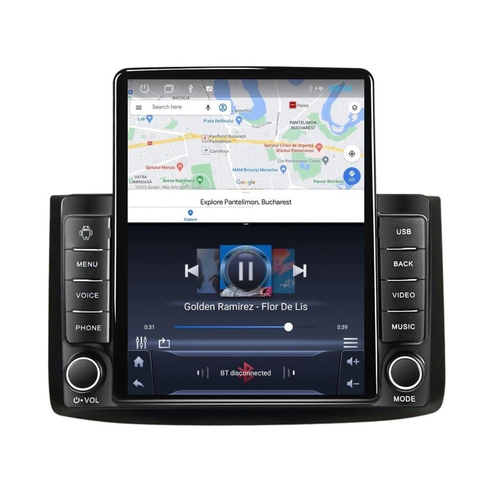 Navigatie dedicata cu Android Chevrolet Kalos 2006 - 2011, 2GB RAM, Radio GPS Dual Zone, Touchscreen IPS 9.7