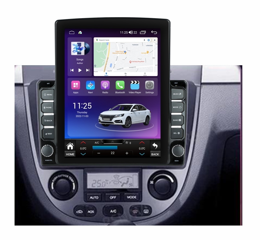 Navigatie dedicata cu Android Chevrolet Lacetti 2003 - 2010, clima automata, 8GB RAM, Radio GPS Dual Zone, Touchscreen IPS 9.7