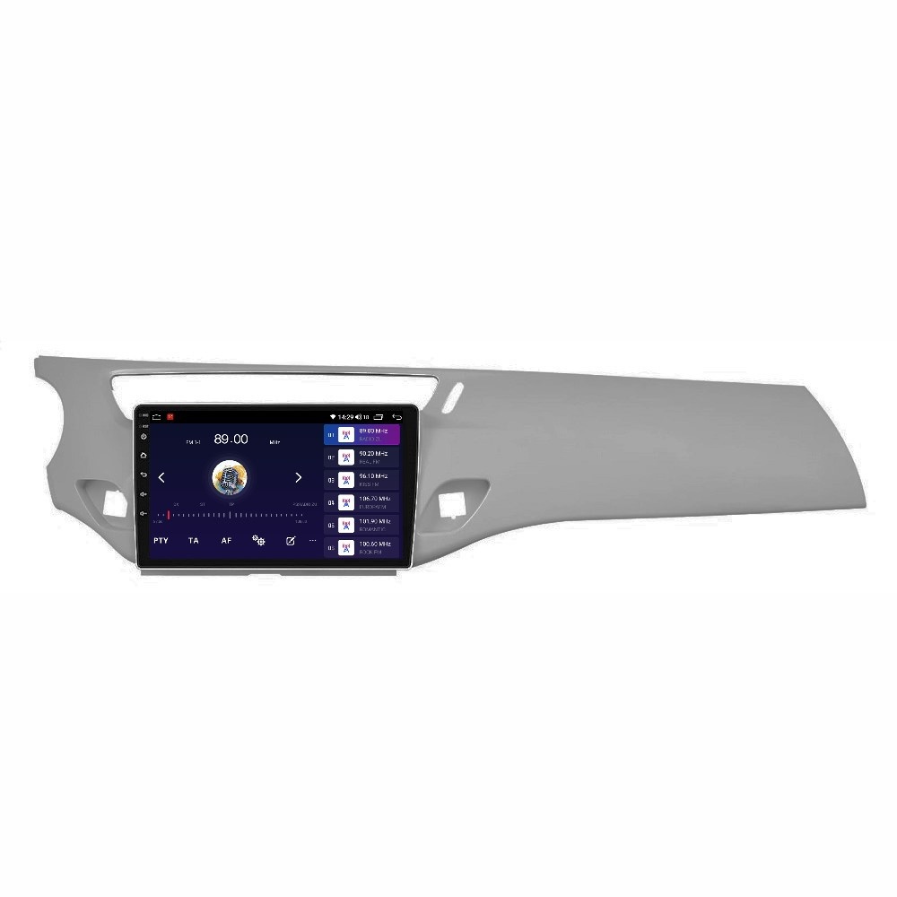 Navigatie dedicata cu Android Citroen C3 2009 - 2016, gri, 2GB RAM, Radio GPS Dual Zone, Display HD QLED 9