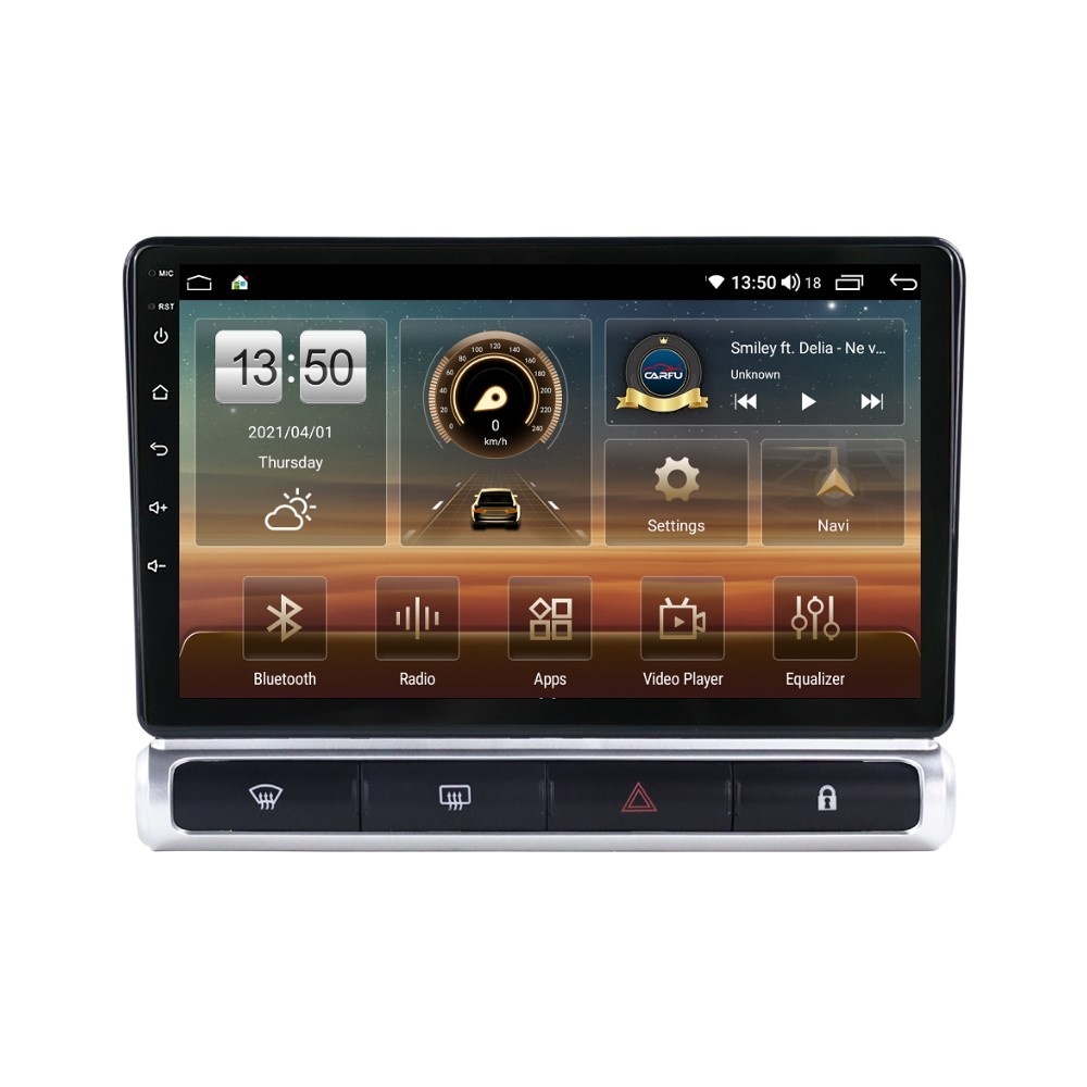 Navigatie dedicata cu Android Citroen C3 Aircross I 2017 - 2023, 4GB RAM, Radio GPS Dual Zone, Display HD QLED 9