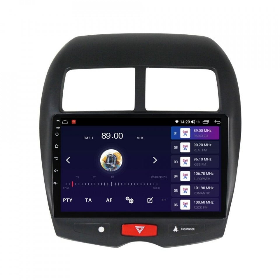 Navigatie dedicata cu Android Citroen C4 Aircross 2012 - 2017, 6GB RAM, Radio GPS Dual Zone, Display HD QLED 10