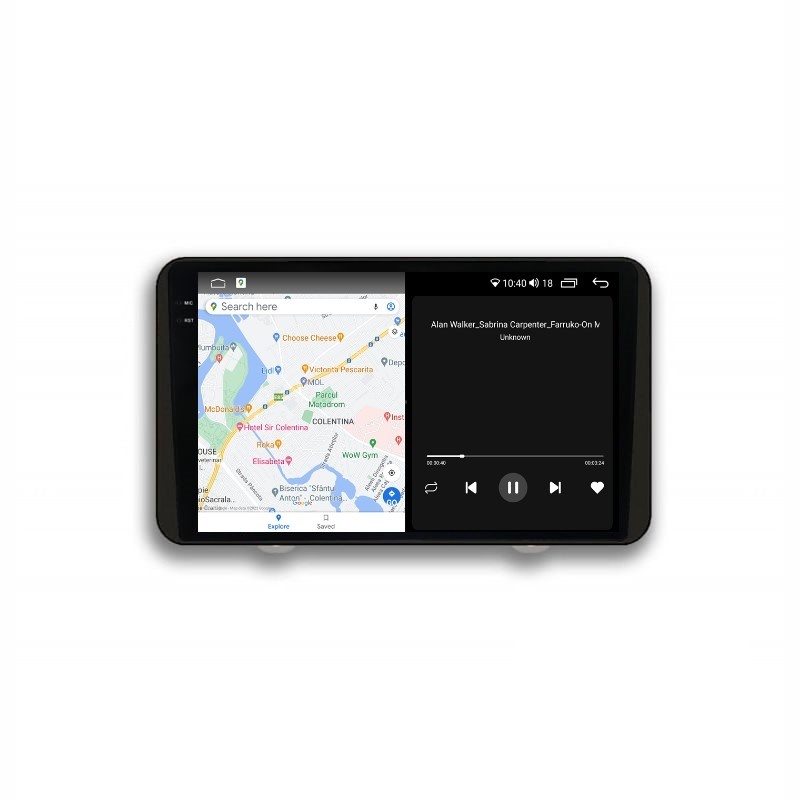 Navigatie dedicata cu Android Dacia Duster II 2022 - 2024, 4GB RAM, Radio GPS Dual Zone, Display 2K QLED 10.36