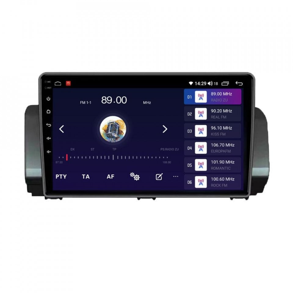 Navigatie dedicata cu Android Dacia Jogger dupa 2021, 4GB RAM, Radio GPS Dual Zone, Display HD QLED 9