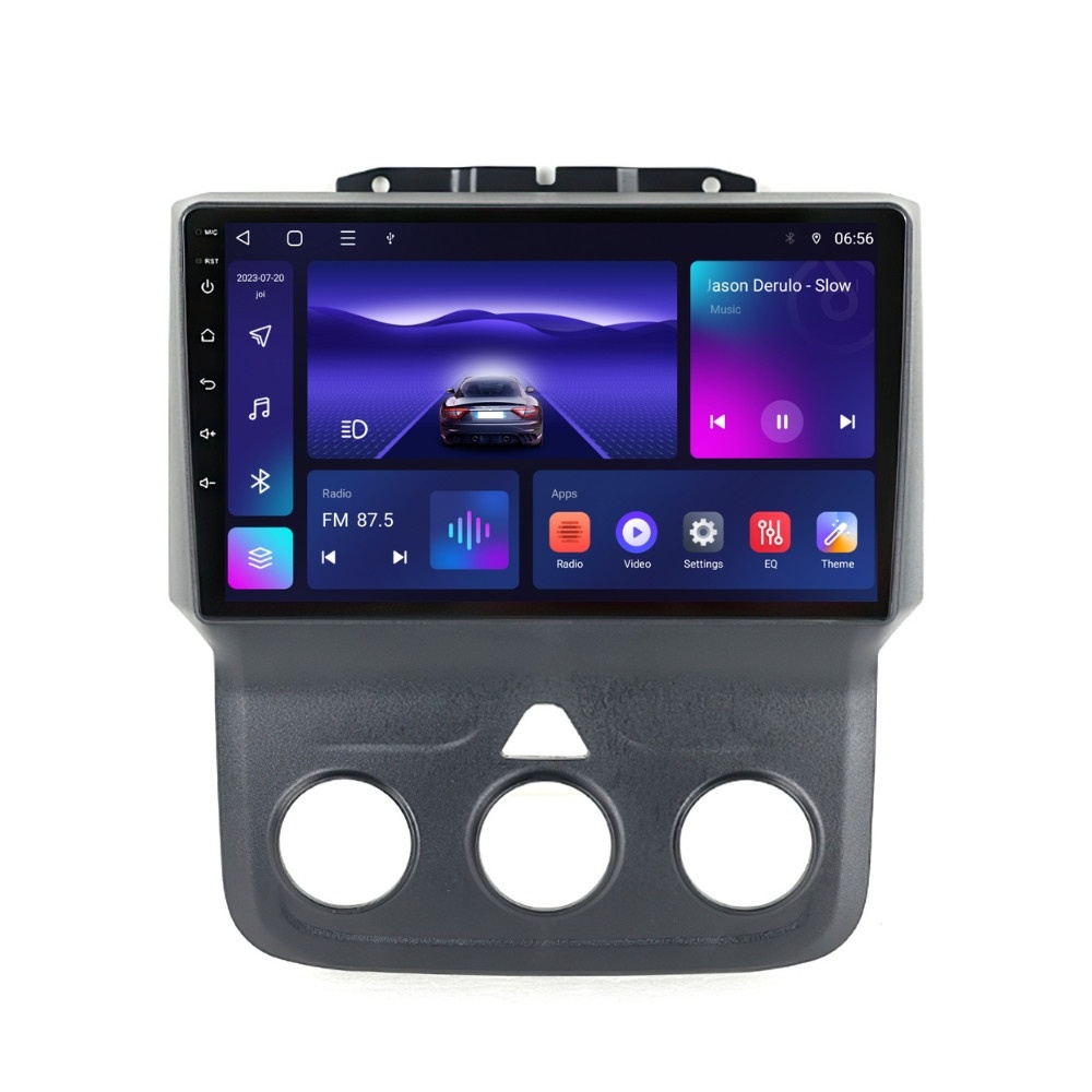Navigatie dedicata cu Android Dodge RAM 2013 - 2018, clima manuala, 4GB RAM, Radio GPS Dual Zone, Display HD IPS 9