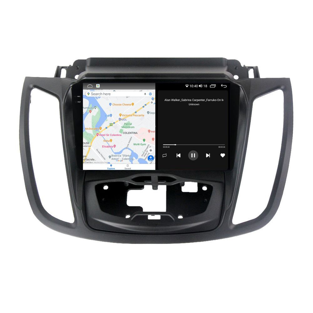 Navigatie dedicata cu Android Ford C-Max II / Grand C-Max 2010 - 2019 cu navigatie originala, 4GB RAM, Radio GPS Dual Zone, Display 2K QLED 9.5