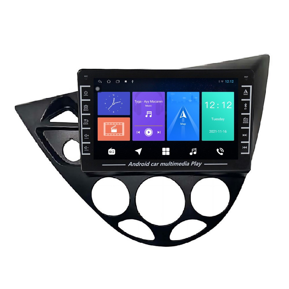 Navigatie dedicata cu Android Ford Focus I 1998 - 2005, 1GB RAM, Radio GPS Dual Zone, Display HD IPS 8