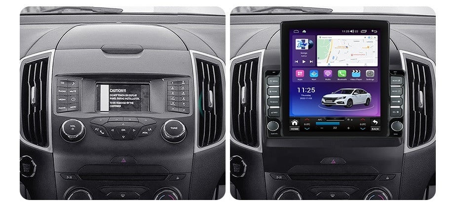 Navigatie dedicata cu Android Ford S-Max 2015 - 2023, 4GB RAM, Radio GPS Dual Zone, Touchscreen IPS 9.7