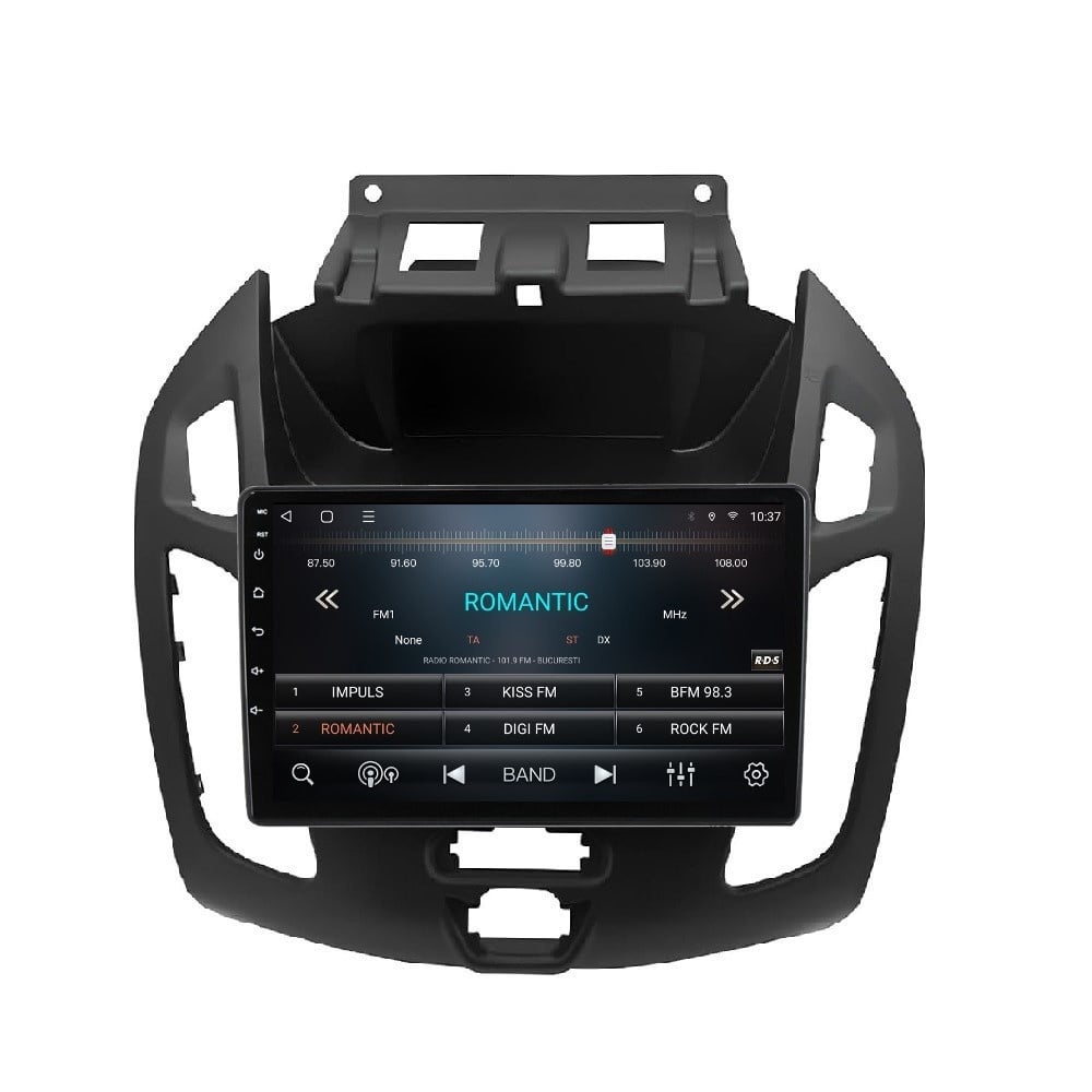 Navigatie dedicata cu Android Ford Transit / Tourneo Connect 2013 - 2018, 3GB RAM, Radio GPS Dual Zone, Display HD QLED 9