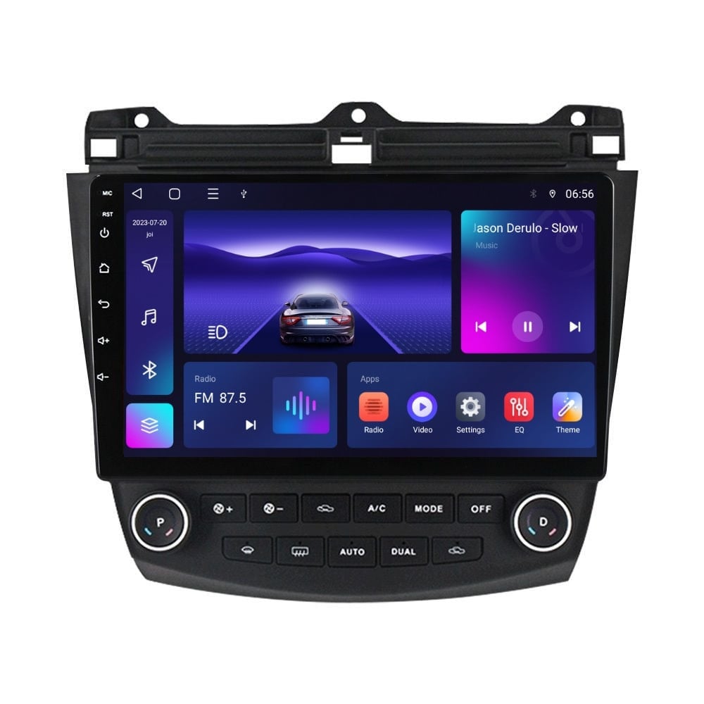 Navigatie dedicata cu Android Honda Accord VII 2003 - 2008, 3GB RAM, Radio GPS Dual Zone, Display HD QLED 10