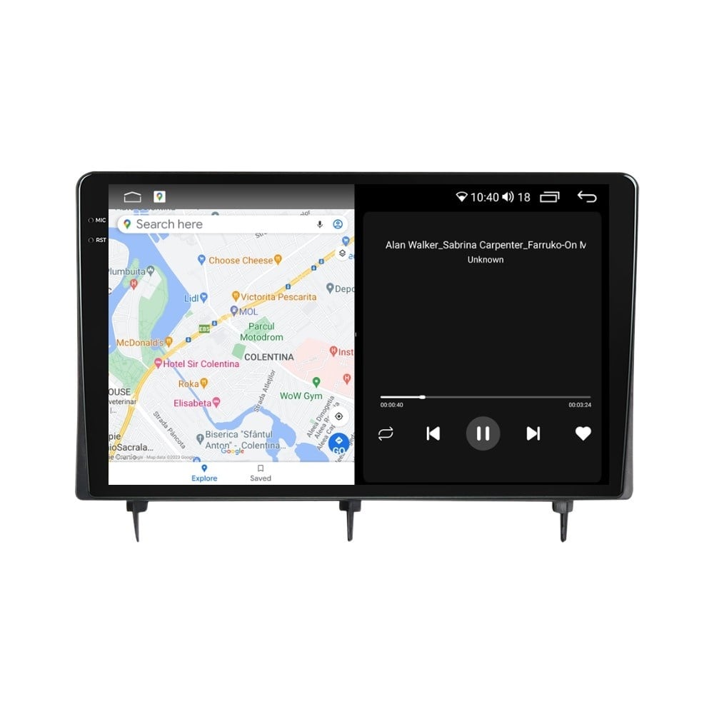 Navigatie dedicata cu Android Honda Civic XI dupa 2021, 4GB RAM, Radio GPS Dual Zone, Display 2K QLED 10.36