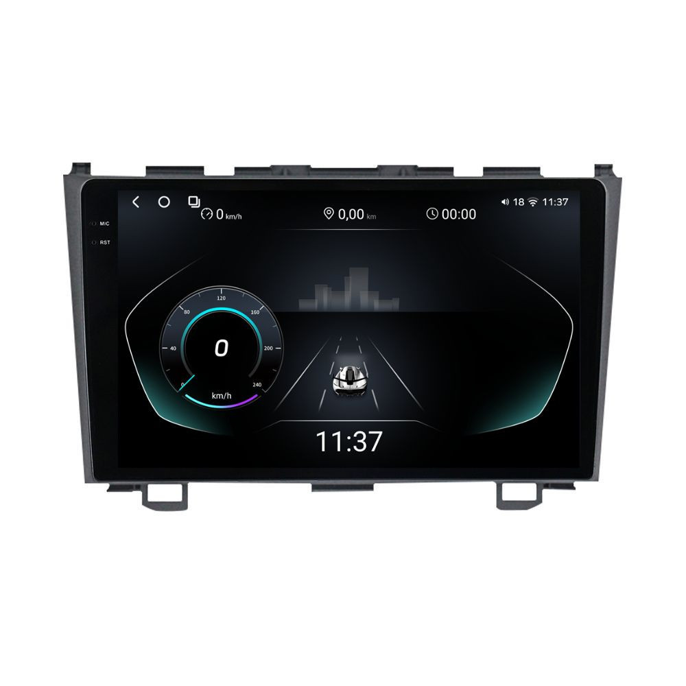 Navigatie dedicata cu Android Honda CR-V III 2006 - 2012, 12GB RAM, Radio GPS Dual Zone, Display 2K QLED 9.5