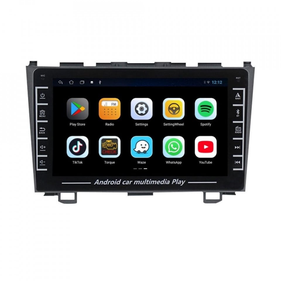 Navigatie dedicata cu Android Honda CR-V III 2006 - 2012, 1GB RAM, Radio GPS Dual Zone, Display HD IPS 8