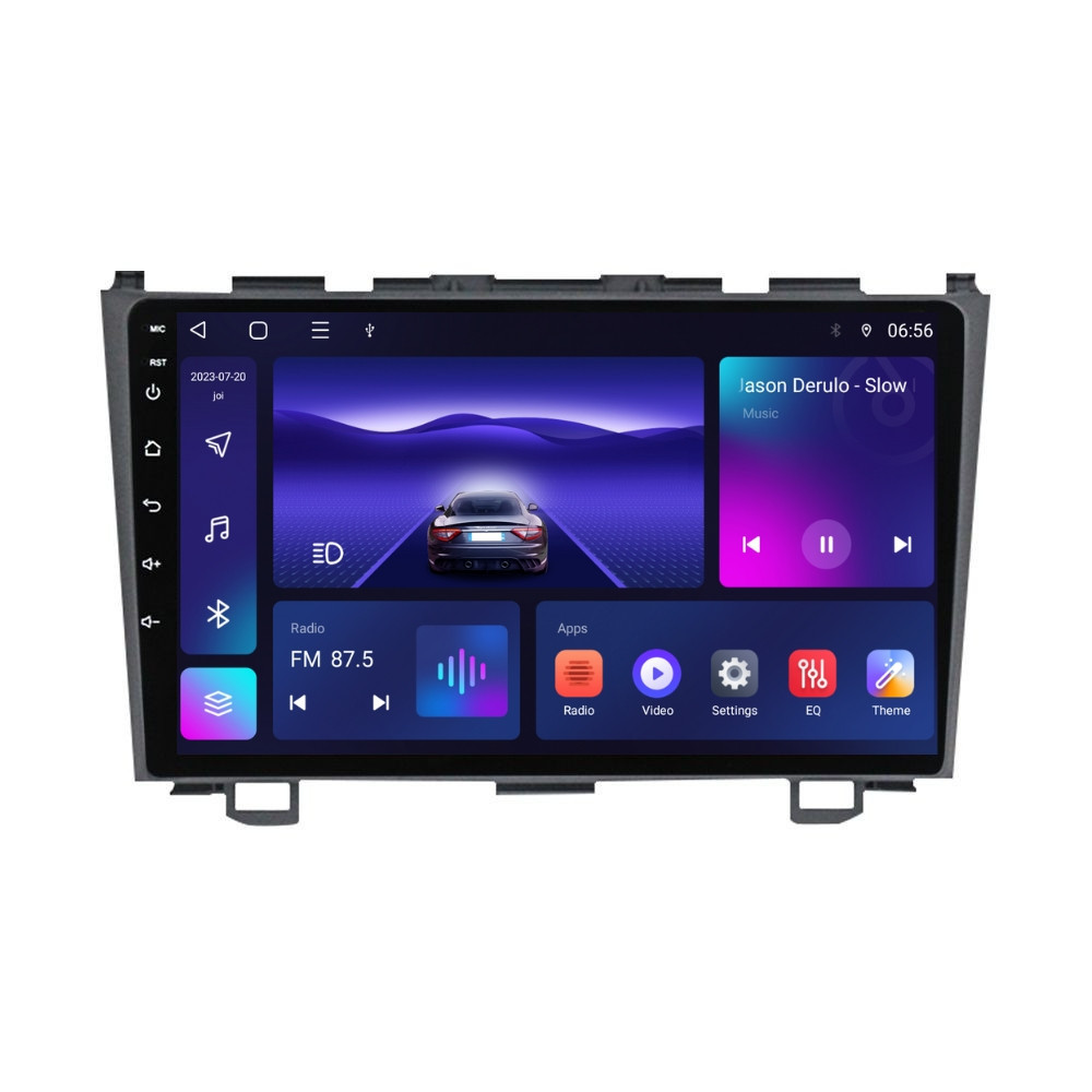 Navigatie dedicata cu Android Honda CR-V III 2006 - 2012, 2GB RAM, Radio GPS Dual Zone, Display HD QLED 9