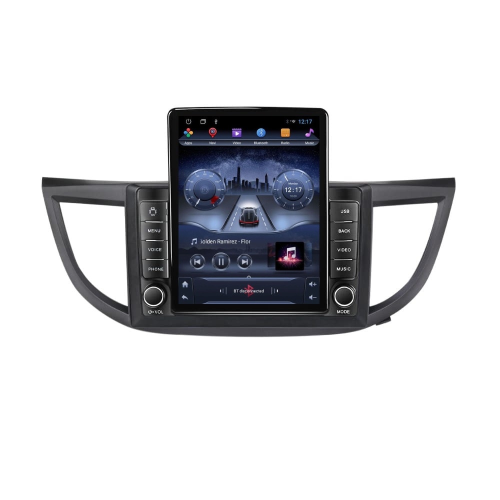 Navigatie dedicata cu Android Honda CR-V IV 2012 - 2018, 1GB RAM, Radio GPS Dual Zone, Touchscreen IPS 9.7" HD tip Tesla, Internet Wi-Fi, Bluetooth, MirrorLink, USB - Imagine 2