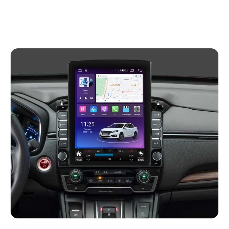 Navigatie dedicata cu Android Honda CR-V VI dupa 2022, 4GB RAM, Radio GPS Dual Zone, Touchscreen IPS 9.7