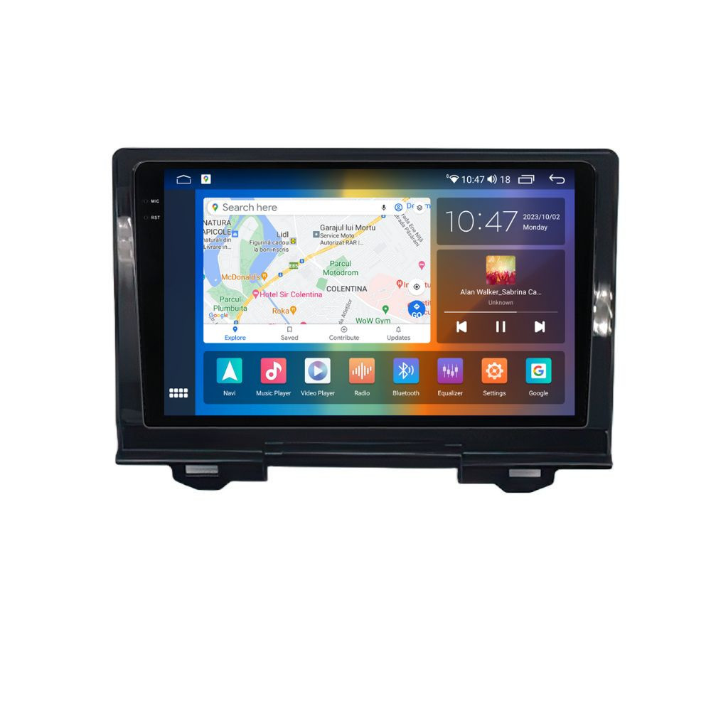 Navigatie dedicata cu Android Honda HR-V dupa 2021, 8GB RAM, Radio GPS Dual Zone, Display 2K QLED 9.5