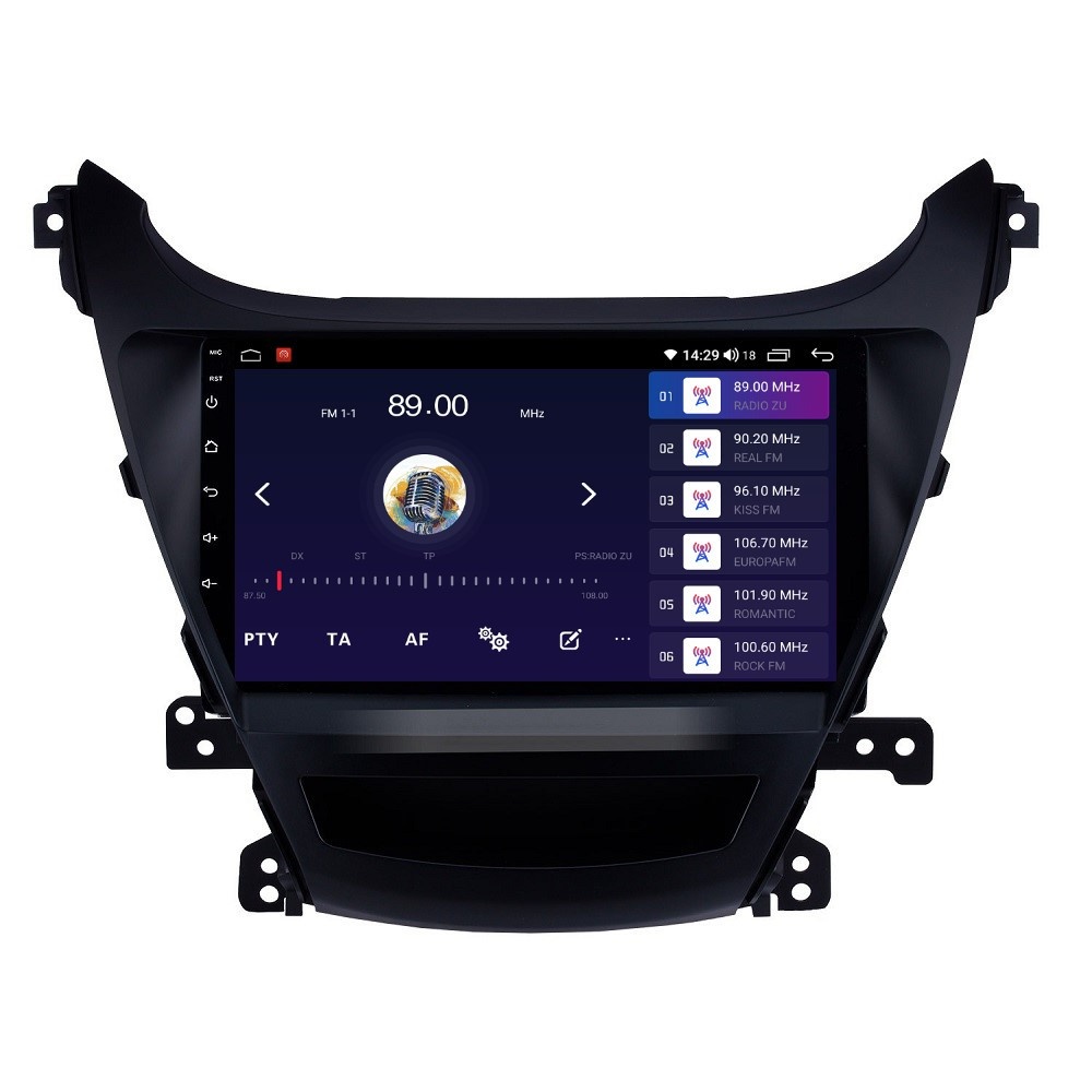 Navigatie dedicata cu Android Hyundai Elantra V 2014 - 2016, 2GB RAM, Radio GPS Dual Zone, Display HD QLED 9