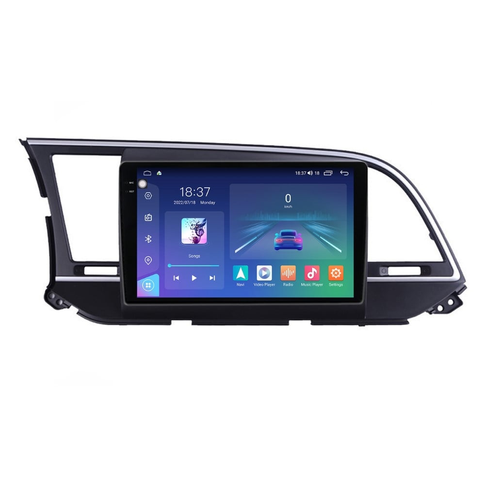 Navigatie dedicata cu Android Hyundai Elantra VI 2015 - 2018, 8GB RAM, Radio GPS Dual Zone, Display 2K QLED 9.5