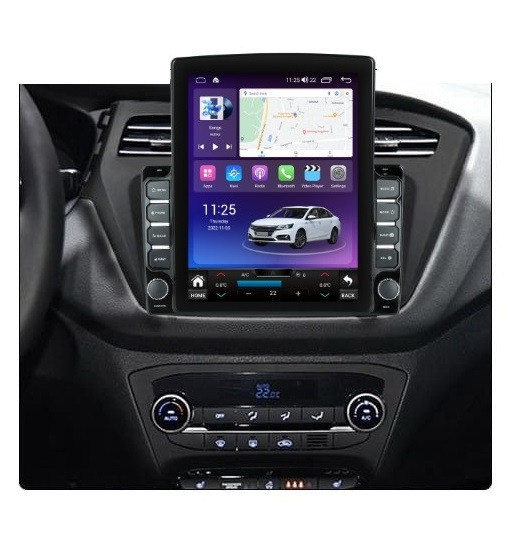 Navigatie dedicata cu Android Hyundai i20 2014 - 2018, 8GB RAM, Radio GPS Dual Zone, Touchscreen IPS 9.7