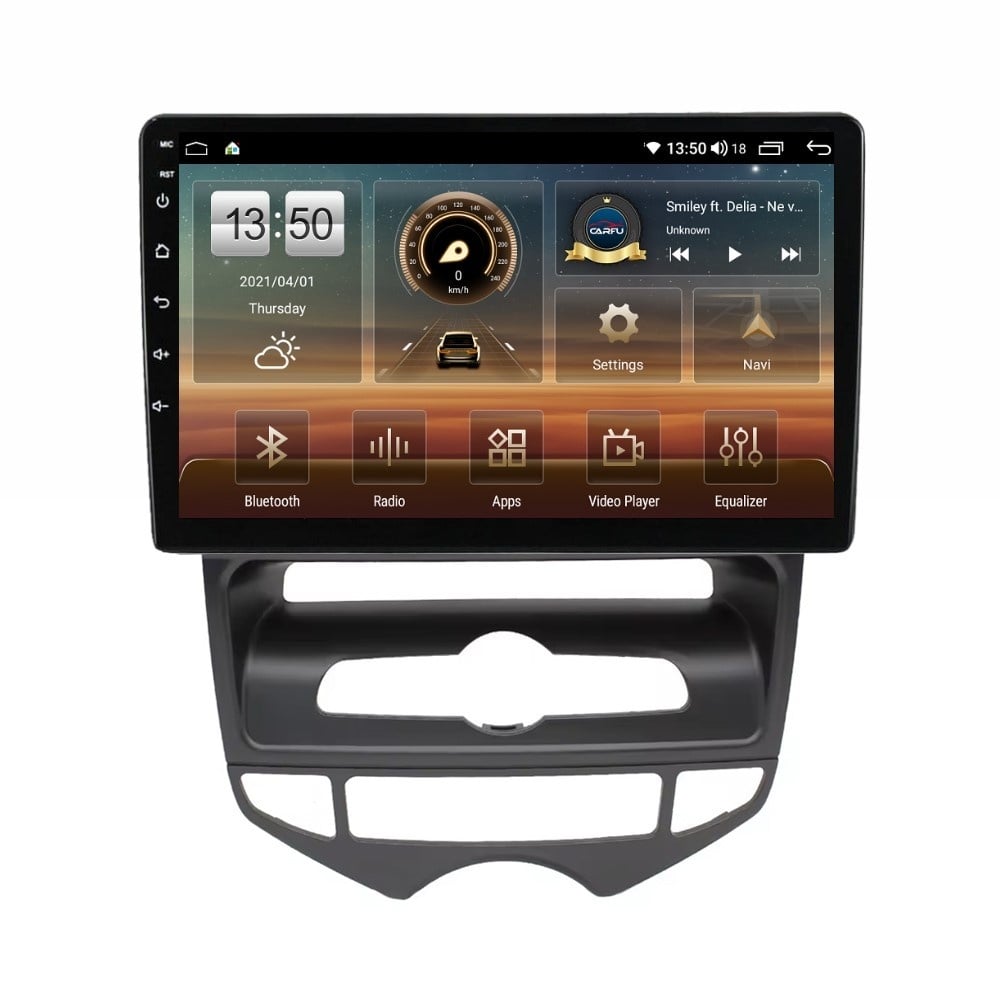 Navigatie dedicata cu Android Hyundai ix20 2010 - 2019, clima automata, 4GB RAM, Radio GPS Dual Zone, Display HD QLED 9