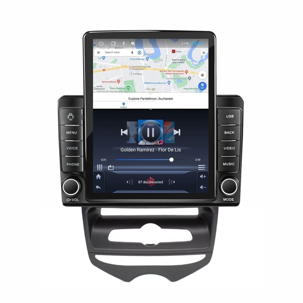 Navigatie dedicata cu Android Hyundai ix20 2010 - 2019, clima manuala, 2GB RAM, Radio GPS Dual Zone, Touchscreen IPS 9.7