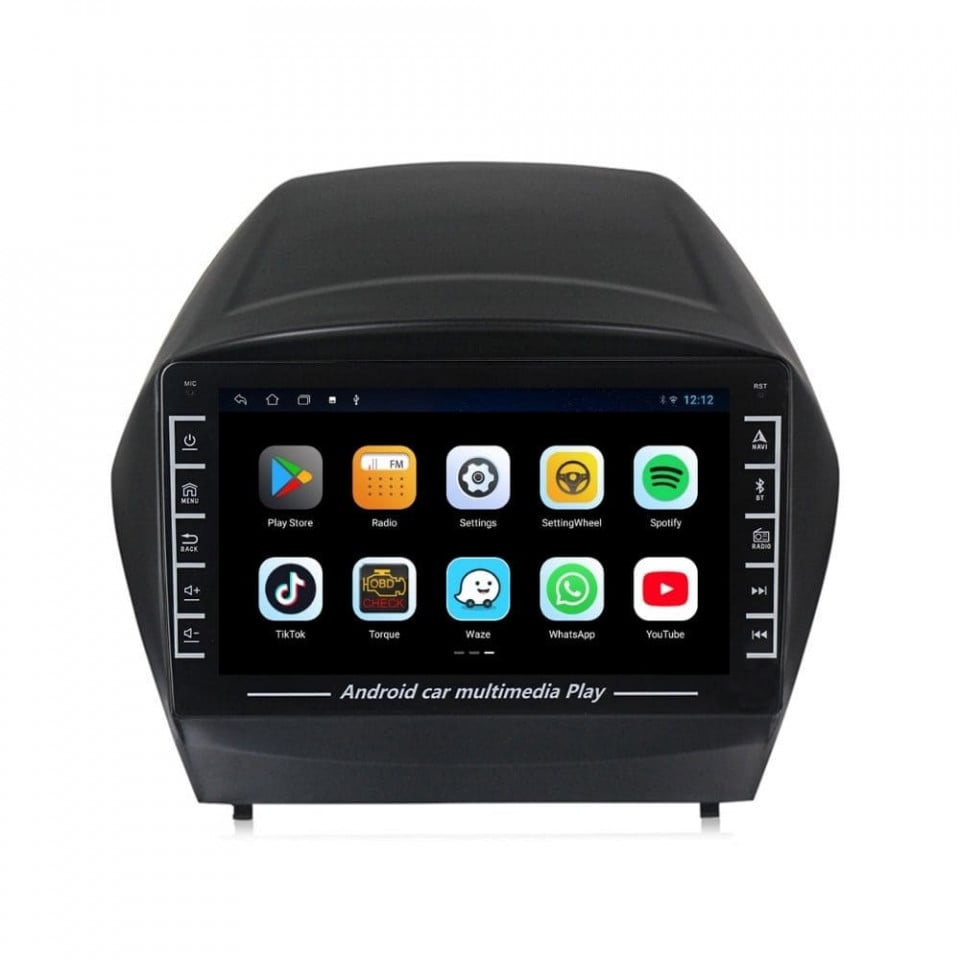 Navigatie dedicata cu Android Hyundai ix35 2009 - 2015, 1GB RAM, Radio GPS Dual Zone, Display HD IPS 8