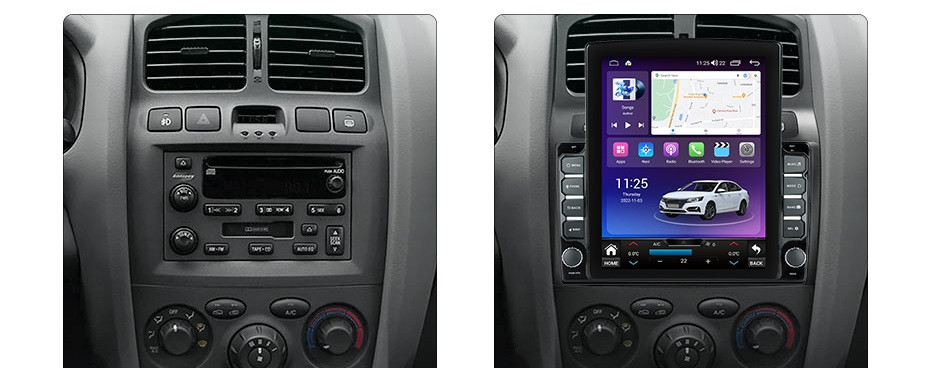 Navigatie dedicata cu Android Hyundai Santa Fe I 2000 - 2006, 4GB RAM, Radio GPS Dual Zone, Touchscreen IPS 9.7