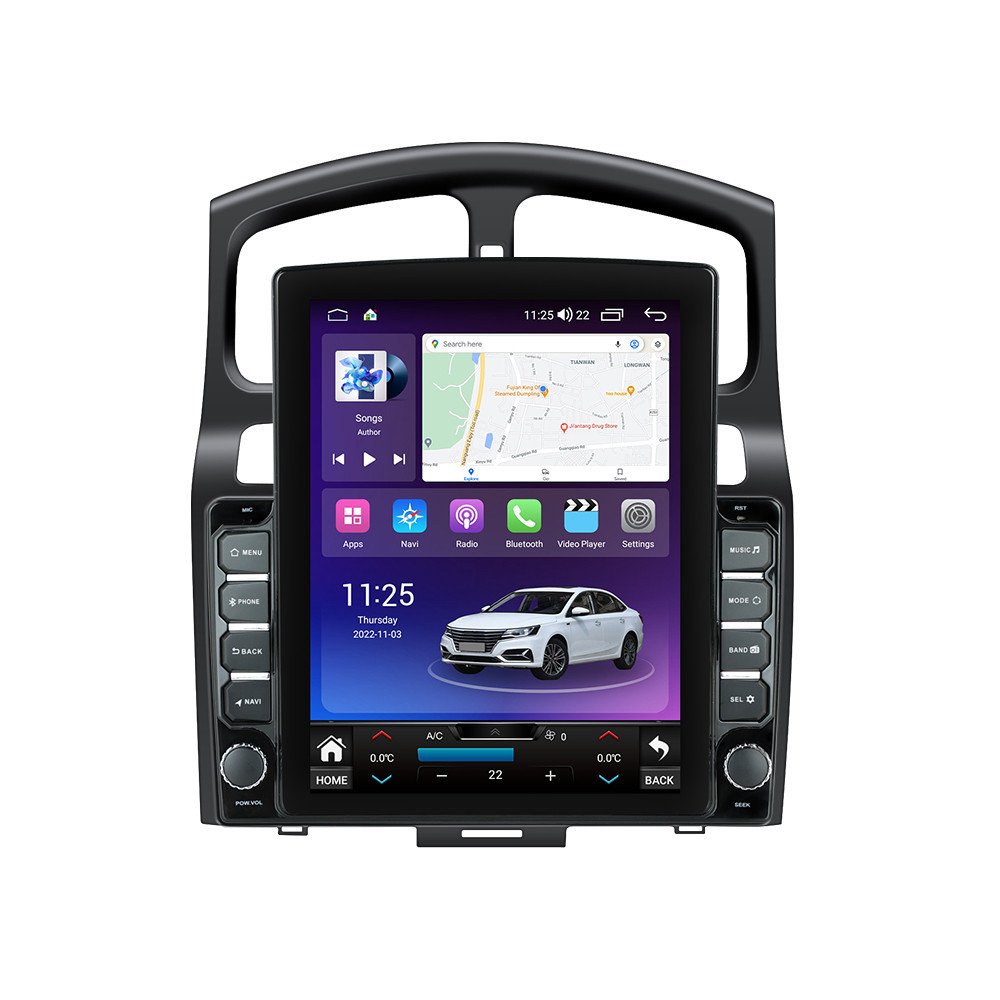 Navigatie dedicata cu Android Hyundai Santa Fe I 2000 - 2006, 8GB RAM, Radio GPS Dual Zone, Touchscreen IPS 9.7