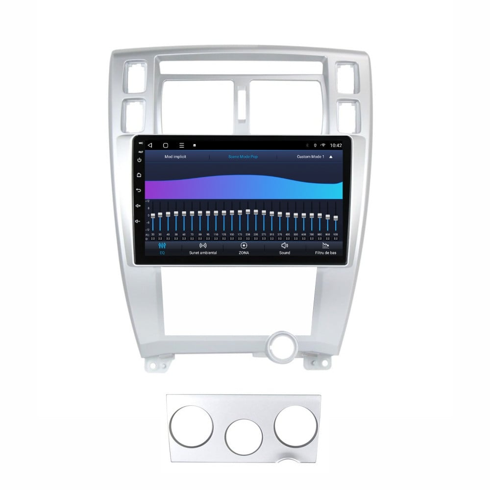 Navigatie dedicata cu Android Hyundai Tucson 2004 - 2011, 2GB RAM, Radio GPS Dual Zone, Display HD QLED 10