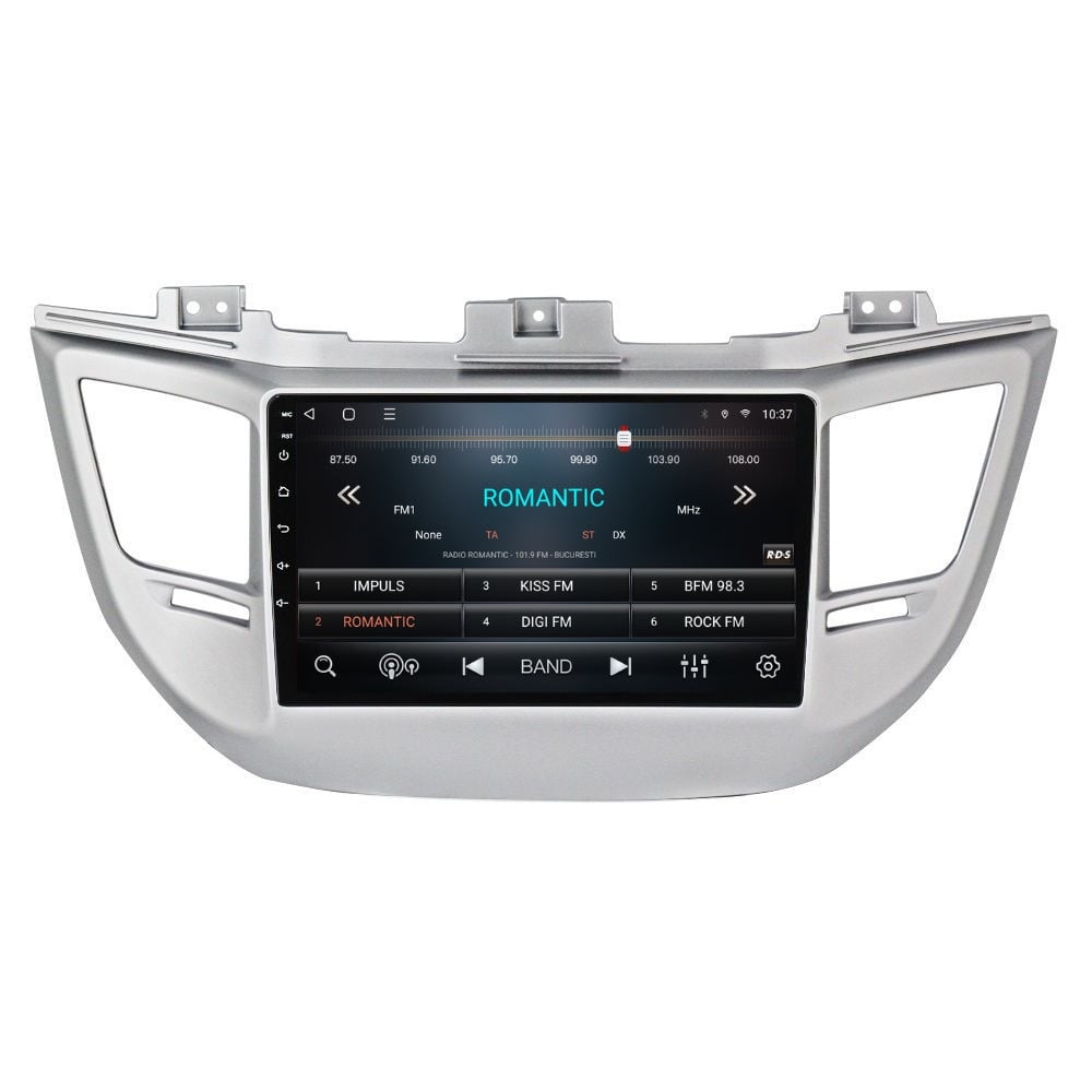 Navigatie dedicata cu Android Hyundai Tucson 2015 - 2018, 2GB RAM, Radio GPS Dual Zone, Display HD QLED 9