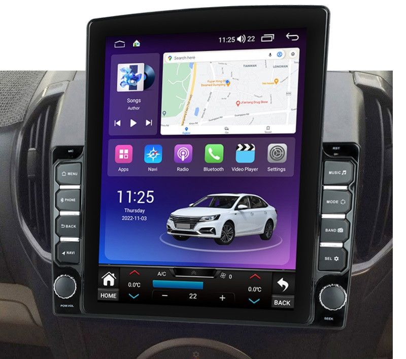 Navigatie dedicata cu Android Isuzu D-Max II 2012 - 2020, 8GB RAM, Radio GPS Dual Zone, Touchscreen IPS 9.7