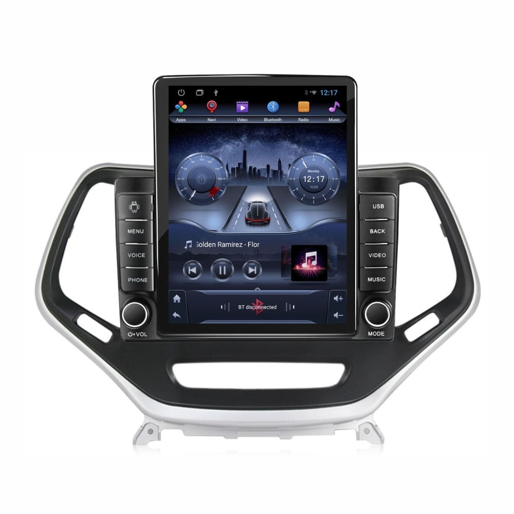 Navigatie dedicata cu Android Jeep Cherokee V 2014 - 2019, 2GB RAM, Radio GPS Dual Zone, Touchscreen IPS 9.7