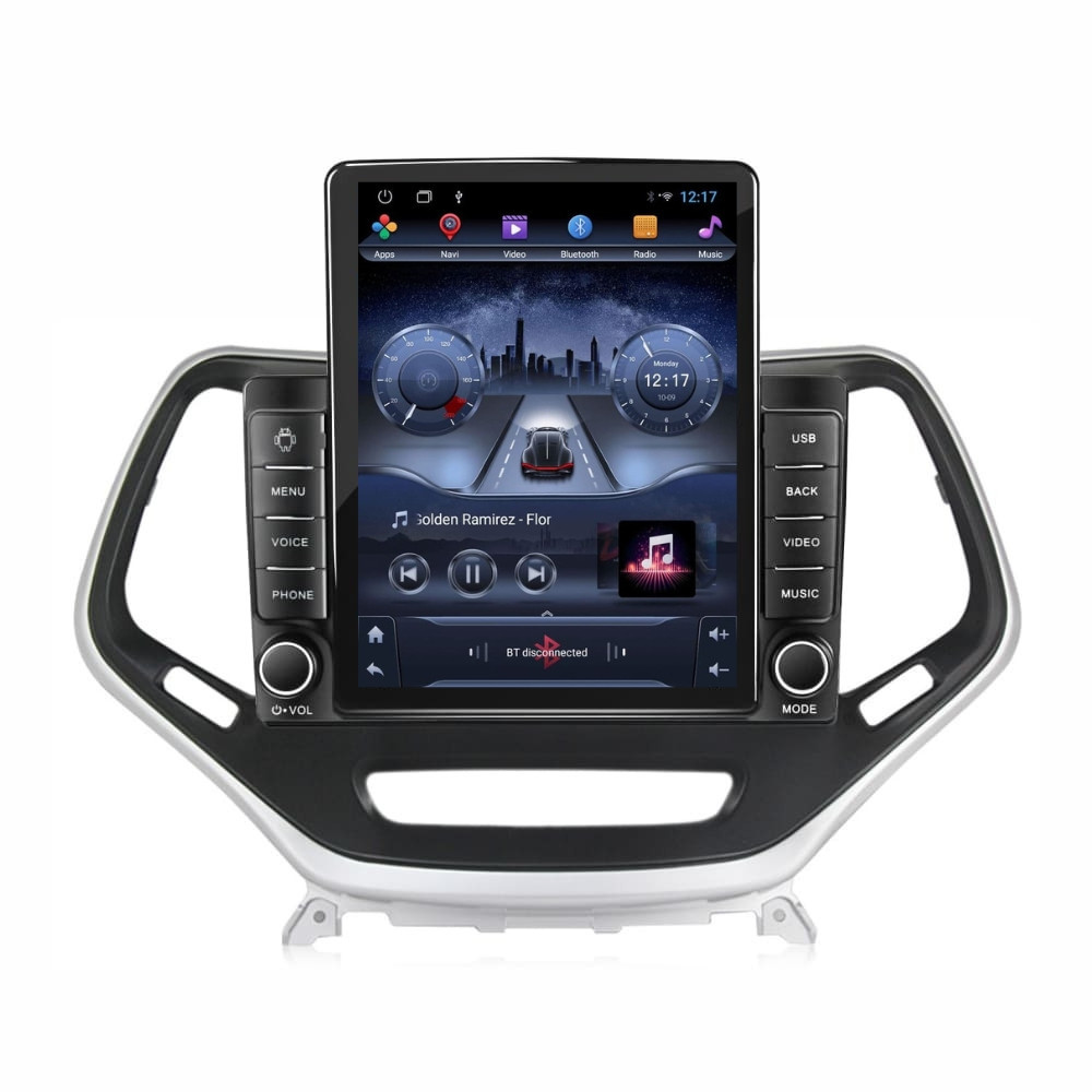 Navigatie dedicata cu Android Jeep Cherokee V 2014 - 2019, 2GB RAM, Radio GPS Dual Zone, Touchscreen IPS 9.7