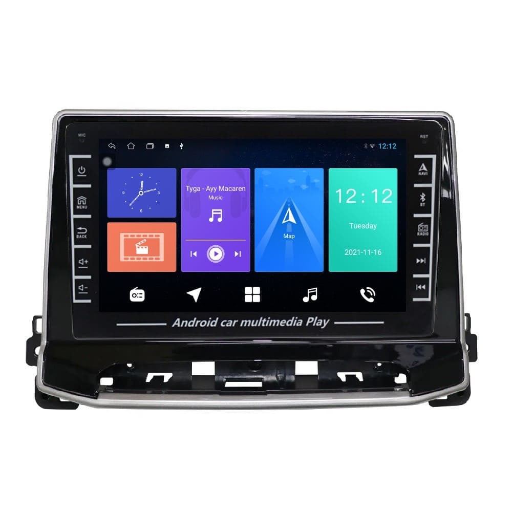 Navigatie dedicata cu Android Jeep Compass II dupa 2021, 1GB RAM, Radio GPS Dual Zone, Display HD IPS 8