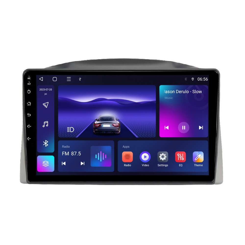 Navigatie dedicata cu Android Jeep Grand Cherokee III 2004 - 2007 cu navigatie originala, 2GB RAM, Radio GPS Dual Zone, Display HD QLED 10