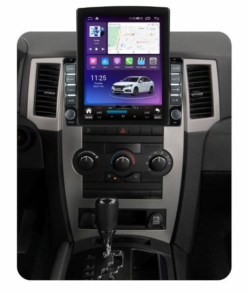 Navigatie dedicata cu Android Jeep Grand Cherokee III 2007 - 2011, 8GB RAM, Radio GPS Dual Zone, Touchscreen IPS 9.7