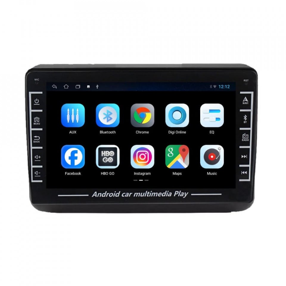 Navigatie dedicata cu Android Jeep Grand Cherokee IV 2014 - 2021, 1GB RAM, Radio GPS Dual Zone, Display HD IPS 8