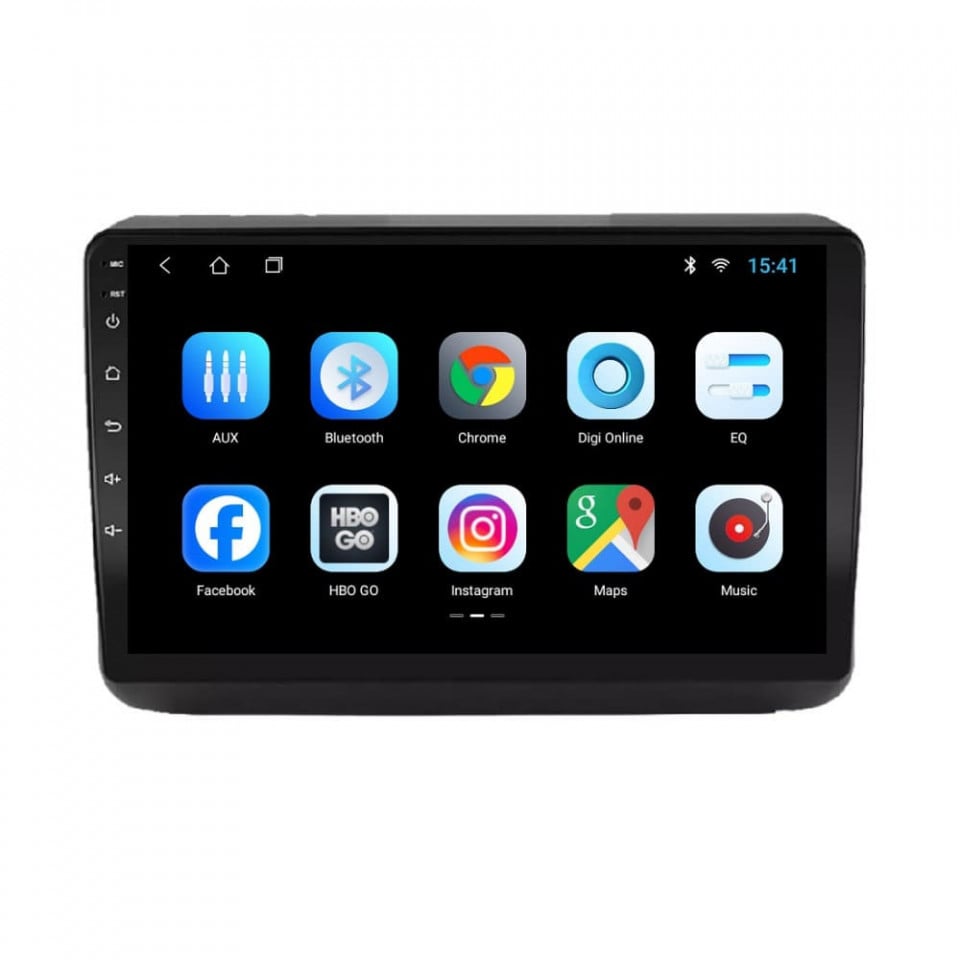 Navigatie dedicata cu Android Jeep Grand Cherokee IV 2014 - 2021, 2GB RAM, Radio GPS Dual Zone, Display HD IPS 9