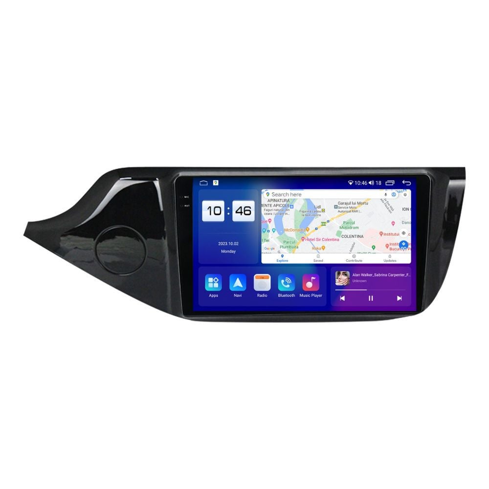 Navigatie dedicata cu Android KIA Ceed 2012 - 2018, 8GB RAM, Radio GPS Dual Zone, Display 2K QLED 9.5