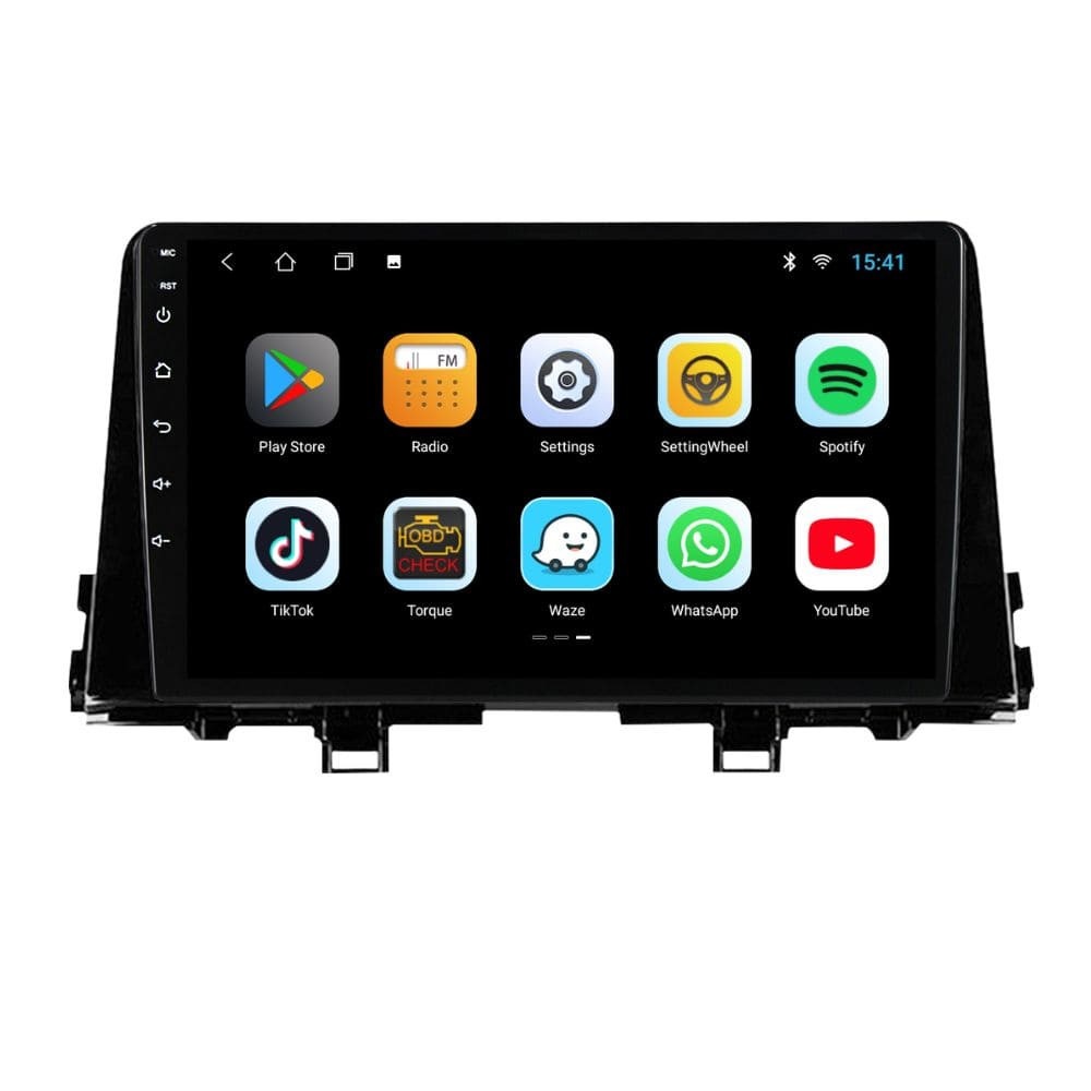 Navigatie dedicata cu Android Kia Picanto dupa 2017, 1GB RAM, Radio GPS Dual Zone, Display HD IPS 9" Touchscreen, Internet Wi-Fi, Bluetooth, MirrorLink, USB - Imagine 3